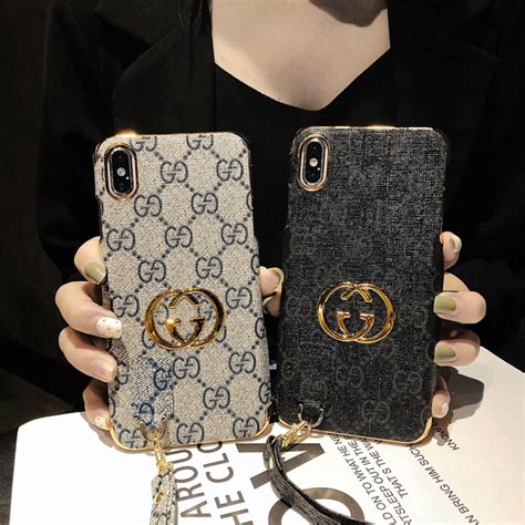 gucci iphone 15 plus|Gucci phone case with strap.